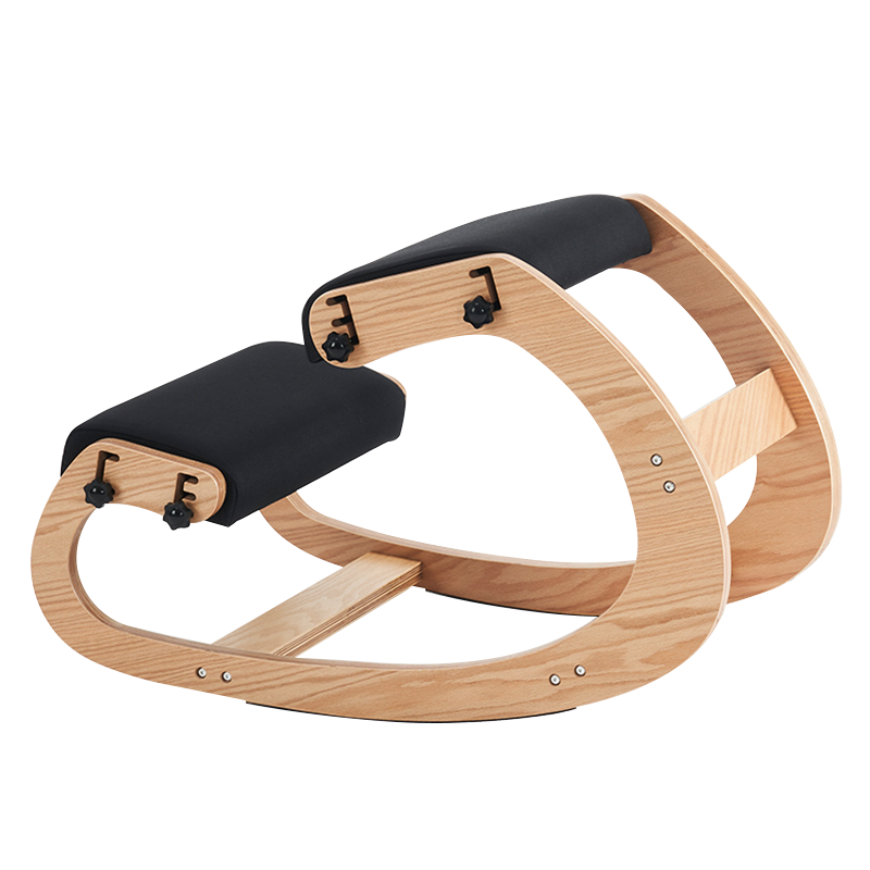 Ghế văn phòng quỳ bọc nệm màu đen (Y-C33)