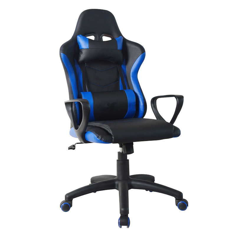 Ghế chơi game có tay vịn giả da PP (Y-2566)