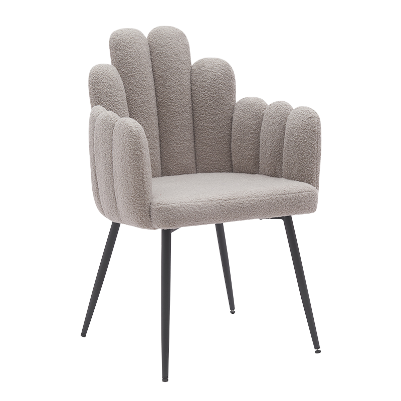 Ghế phòng ăn chân kim loại màu xám đen (Y-C14)