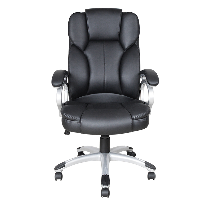 Ghế văn phòng điều hành có đệm tựa lưng cao màu đen (Y-2825)