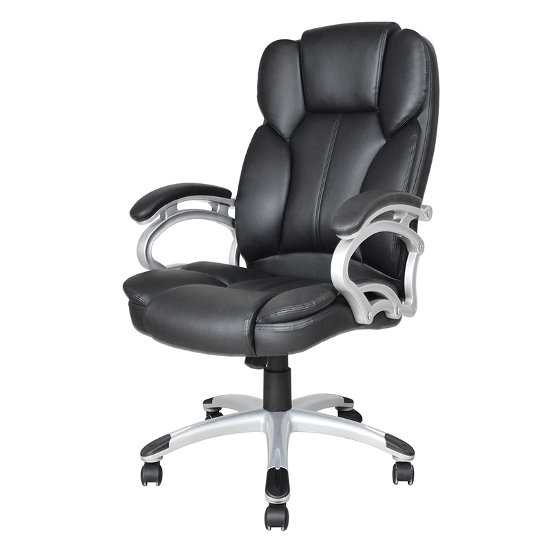 Ghế văn phòng điều hành có đệm tựa lưng cao màu đen (Y-2825)