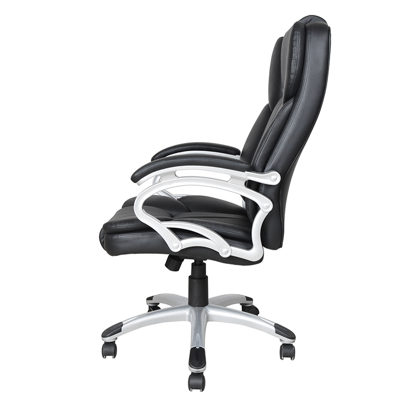 Ghế văn phòng điều hành có đệm tựa lưng cao màu đen (Y-2825)