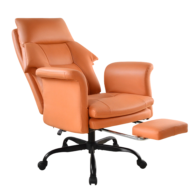 Ghế văn phòng có tựa lưng cao lật ra ngoài Ghế văn phòng có chỗ để chân (M-6145)