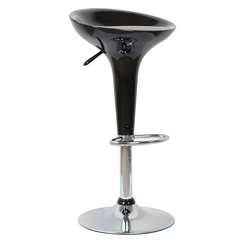 Ghế đẩu xoay nâng bằng nhựa ABS màu đen (GY-901)