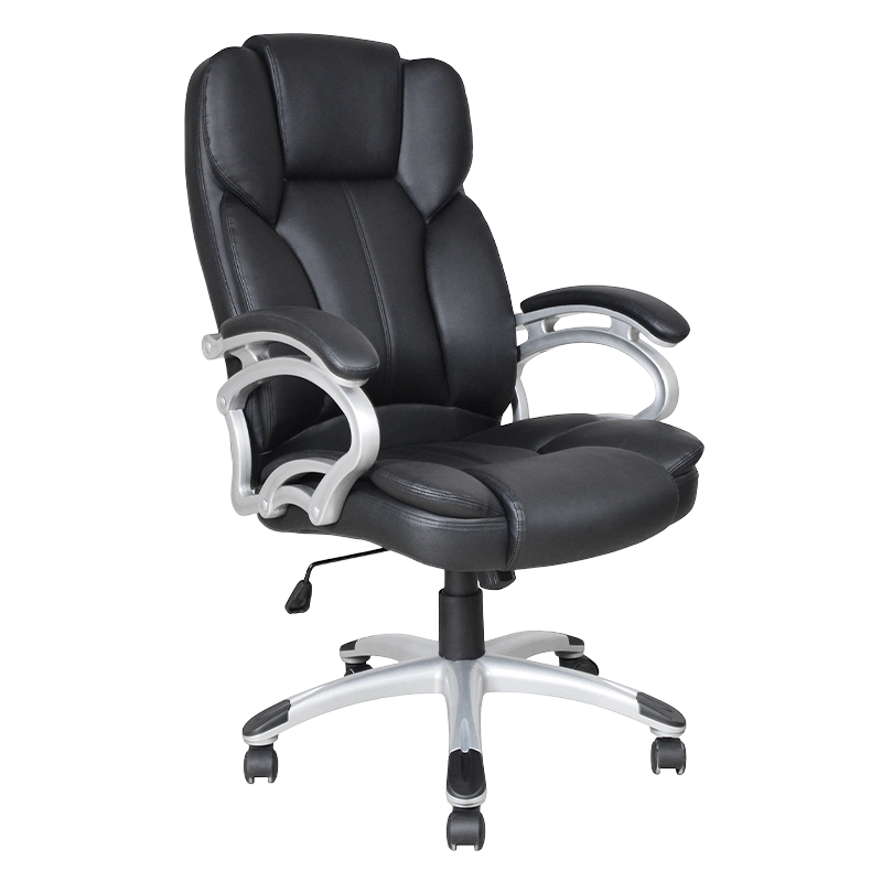 Ghế văn phòng điều hành có đệm tựa lưng cao màu đen (Y-2825)