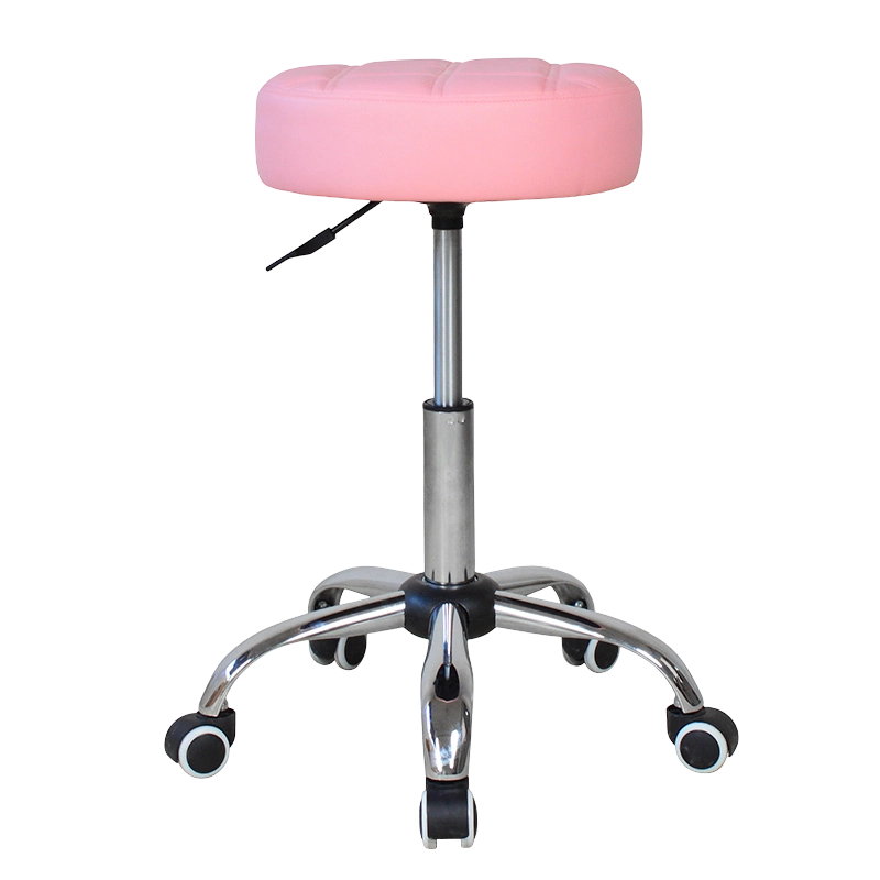 Ghế Salon Tròn Da Đơn Giản Xoay (GY-1007)