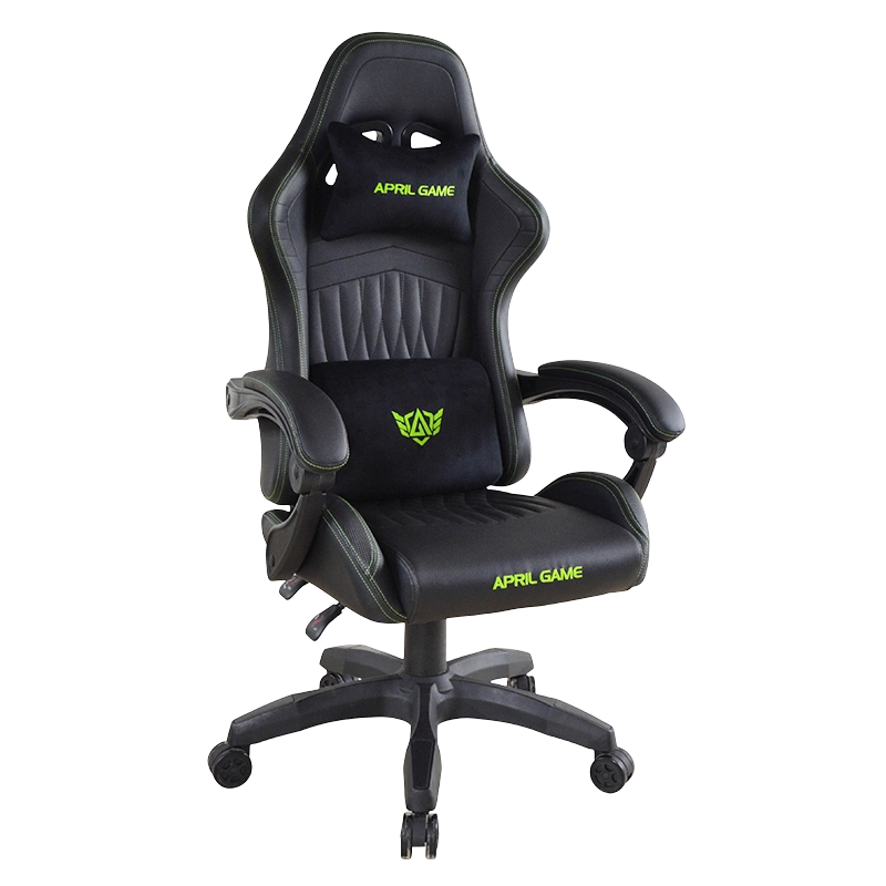 Ghế chơi game da tựa có tay vịn PP (T-7130)
